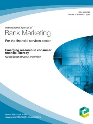 cover image of International Journal of Bank Marketing, Volume 35, Number 5